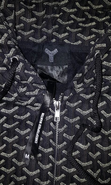 christopher wanton goyard jacket|Goyard x Christopher Wanton Zip.